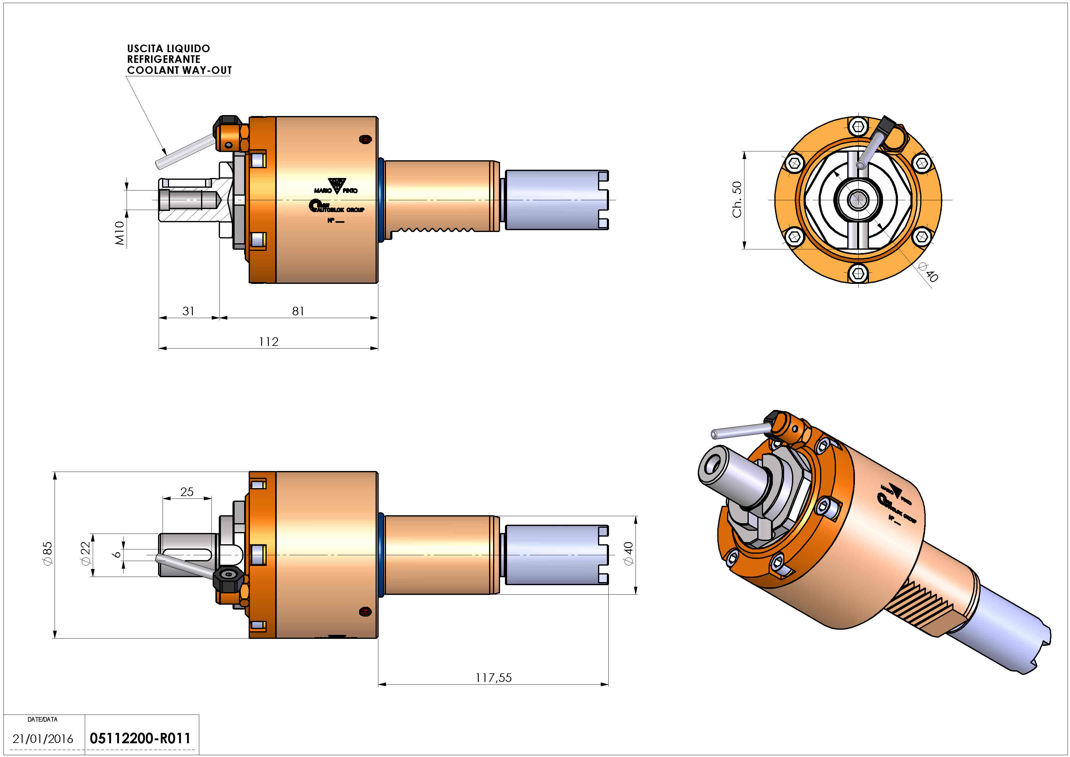 Technical image - LT-S VDI40 DIN22 H81 117 HA.