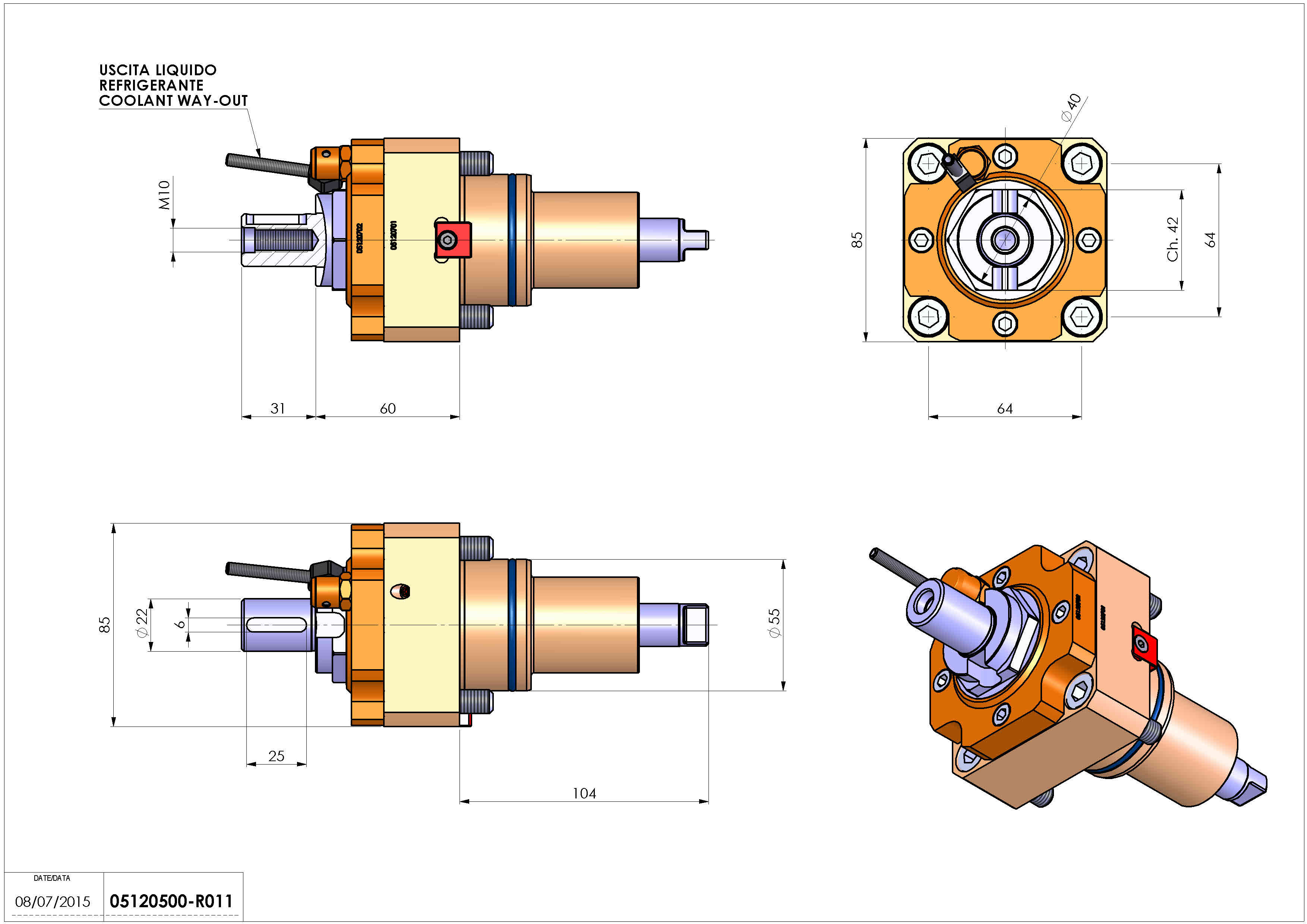 Technical image - LT-S BMT55 DIN138-22 H60 DW.