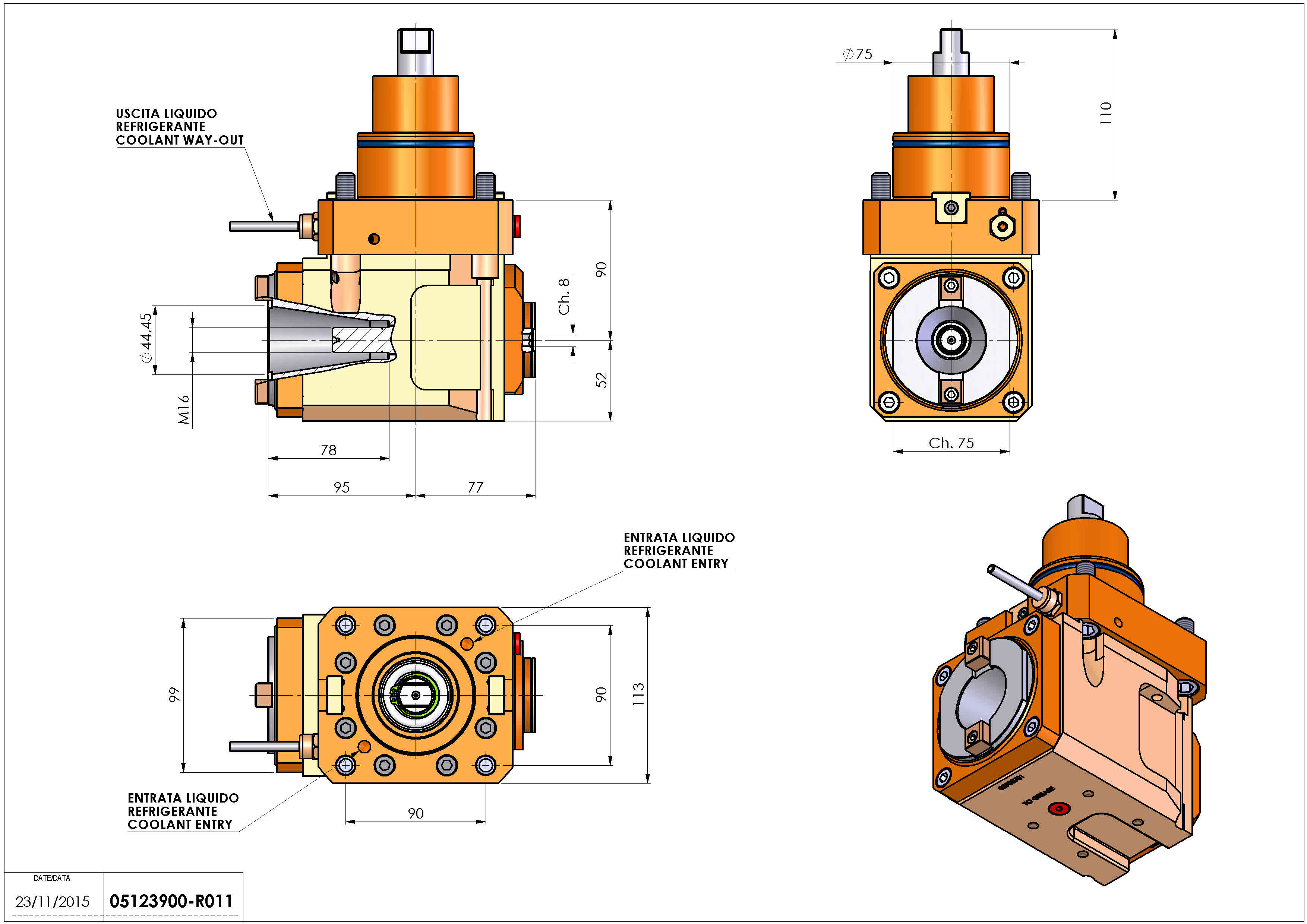 Technical image - LT-A BMT75 ISO-BT40 L-R H90 DW.