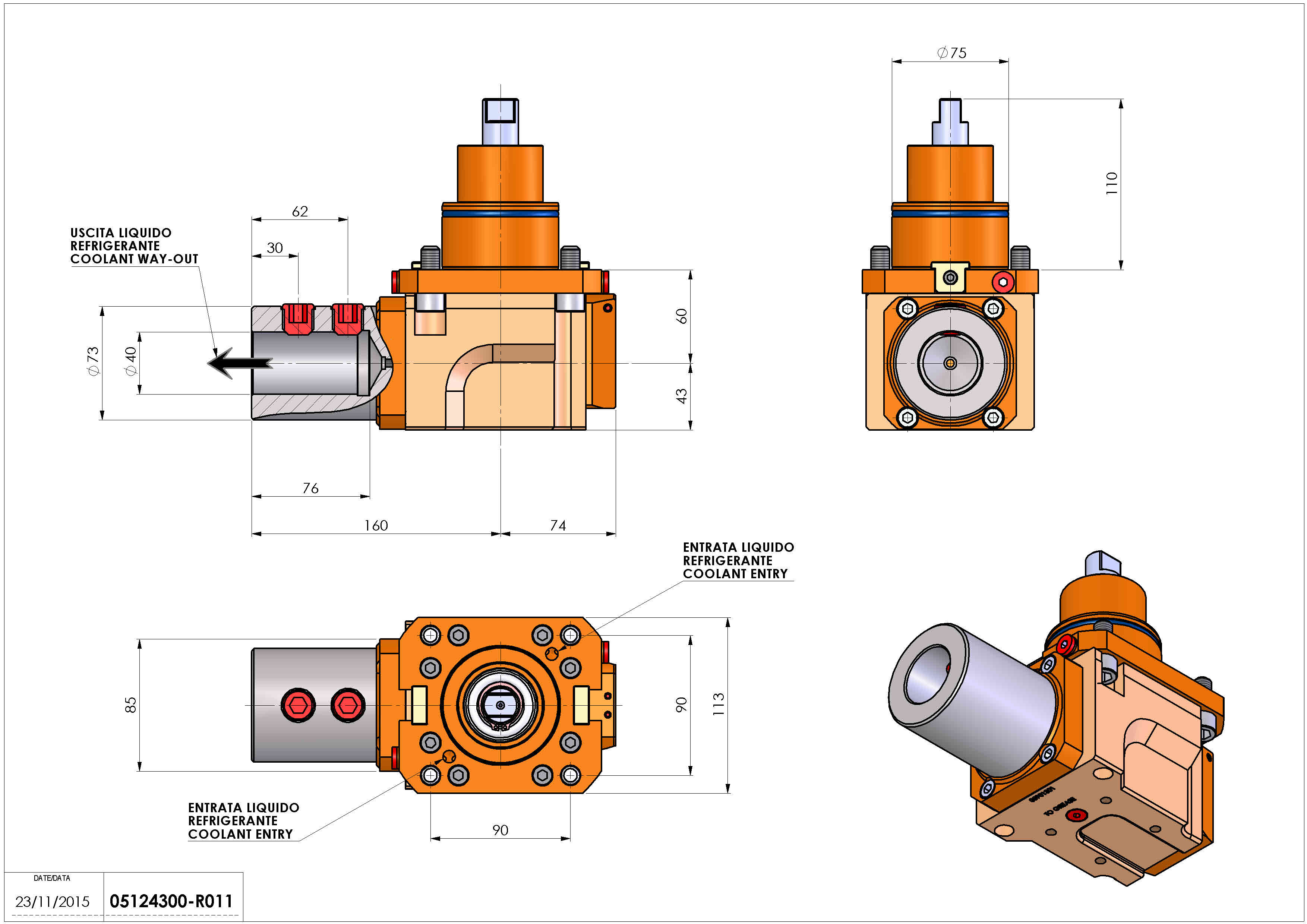 Technical image - LT-A BMT75 WELDON-40 RF H60 DW.