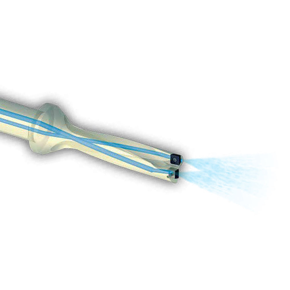 ZCC-CT ZTD 4xD Indexable Drilling Body with Through Coolant..